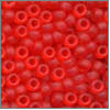 Beads, Buttons & Charm, 16617 Frosted Red Red by Mill Hill