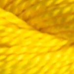 Floss & Thread, #5 - 444 Dark Lemon by DMC