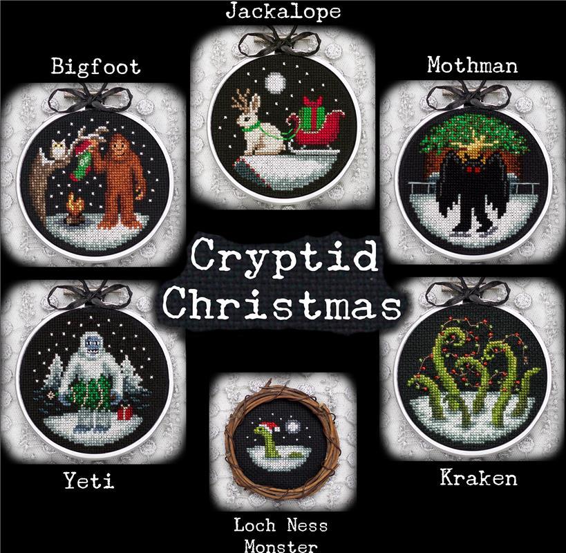 Cryptid Christmas | Cross Stitch Pattern