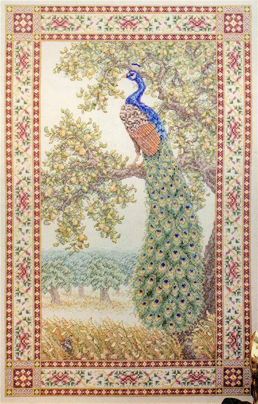 Peacock Tapestry | Cross Stitch Pattern