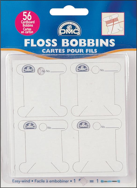 Cardboard Floss Bobbins Cross Stitch Item