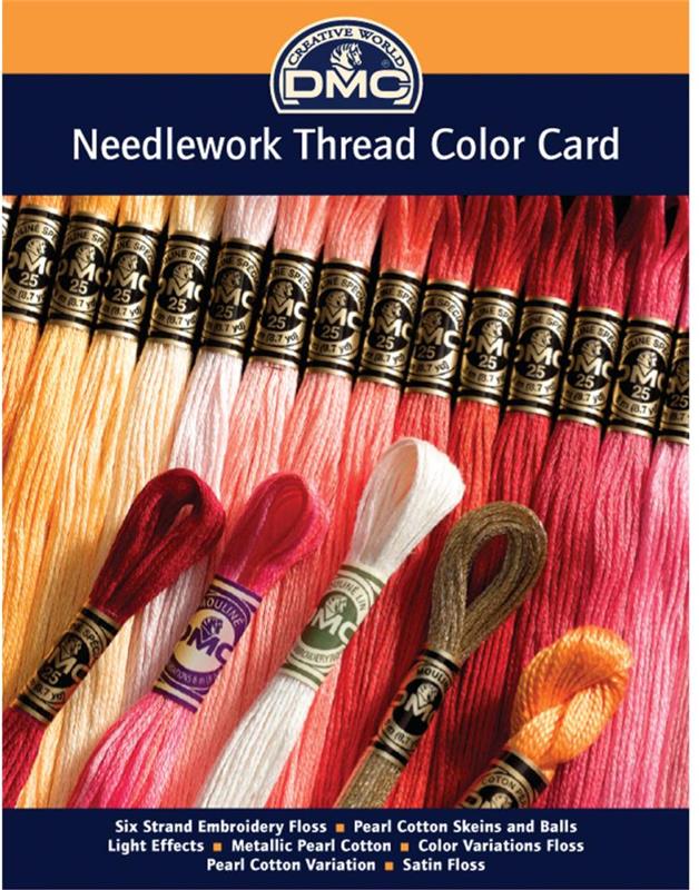 ansøge Arbejdskraft peeling DMC Needlework Threads Printed Color Card | Cross Stitch Item