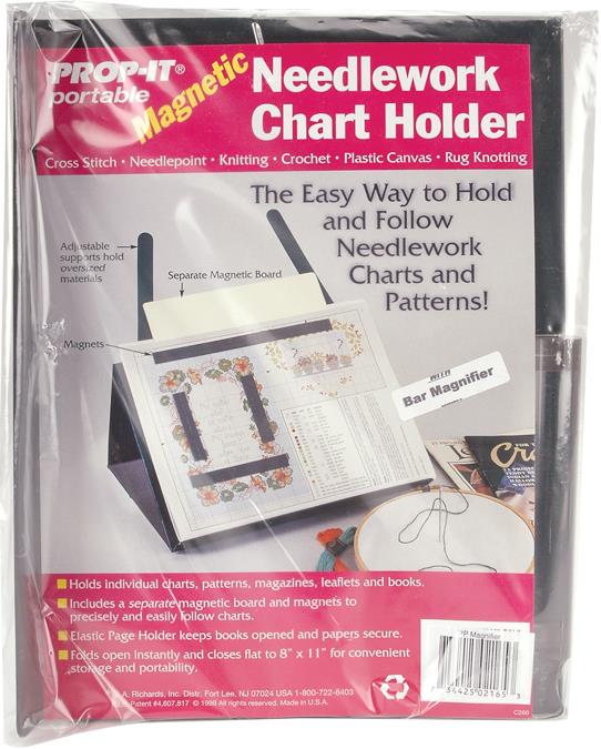 Needlework Chart Holder W/Magnifier