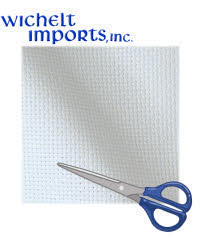 SOFT White AIDA Cloth 16 Count - 19 x 19  Cross stitch fabric, Soft  colors, Fabric