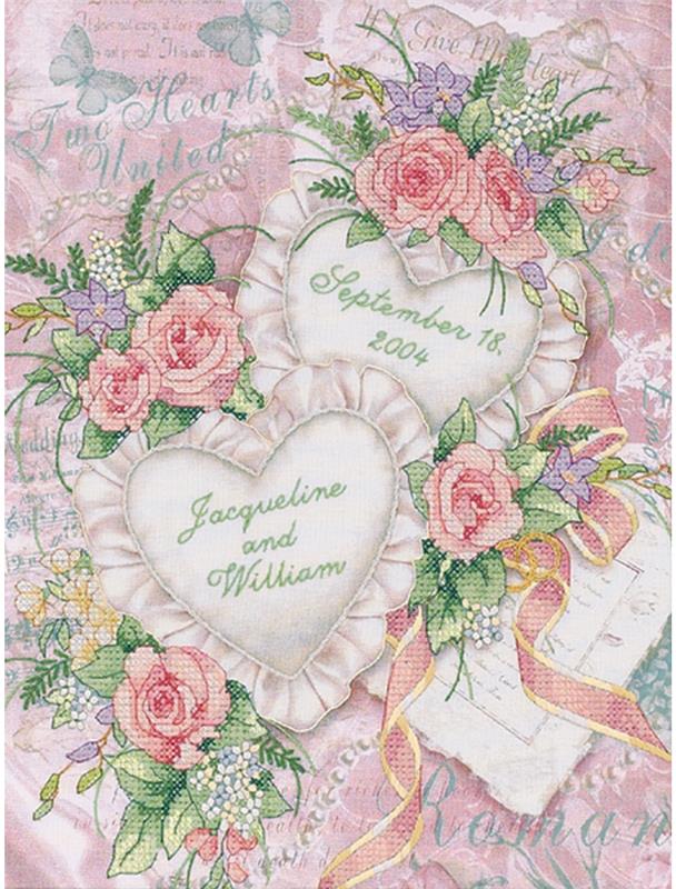 Home And Heart Stamped Cross Stitch Kit6quot Round Cross Stitch Heart