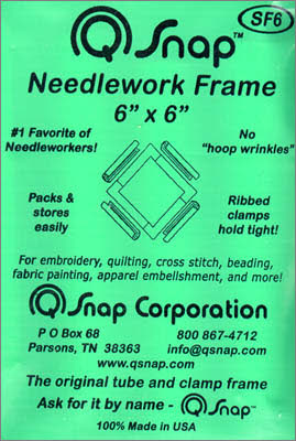 Q Snap Frame 6 x 6 | Cross Stitch Item