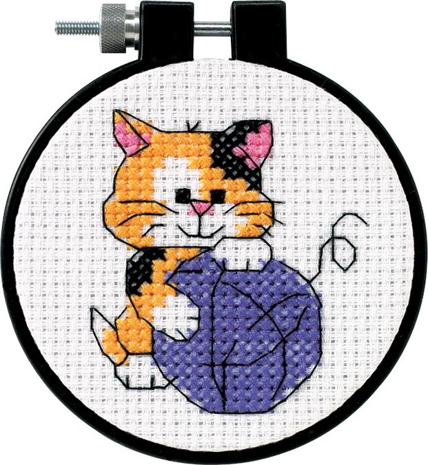 cute-kitty-cross-stitch-kit for Free Printable Cross Stitch Patterns Of Cats Cute Kitty (cross stitch kit) for Free Printable Cross Stitch Patterns Of Cats