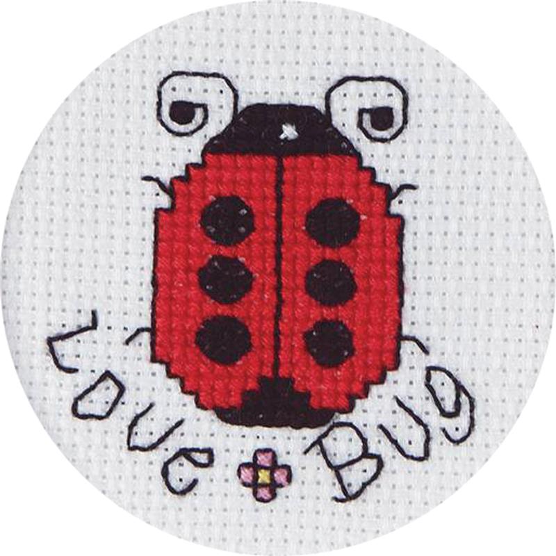 Love Bug (cross stitch kit)