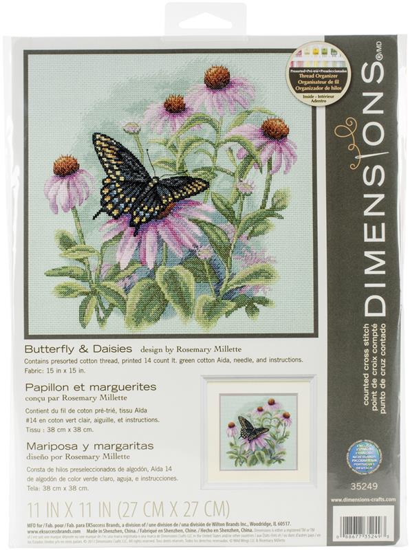 Awesome Butterfly Flower Embroidery Kit for You