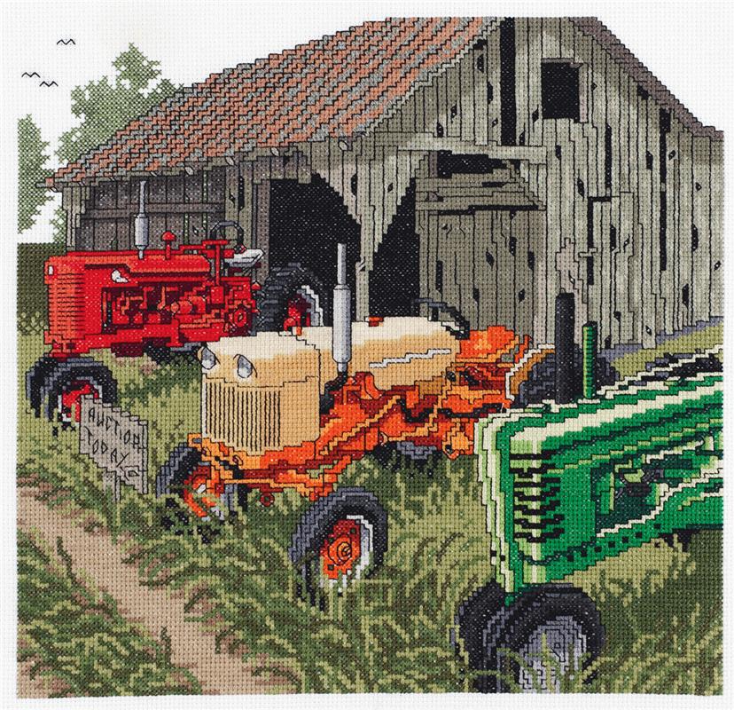 Auction Day (cross stitch kit)