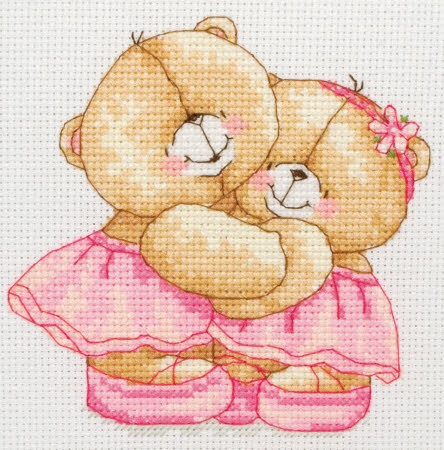 Forever Friends Best Friends (cross stitch kit)