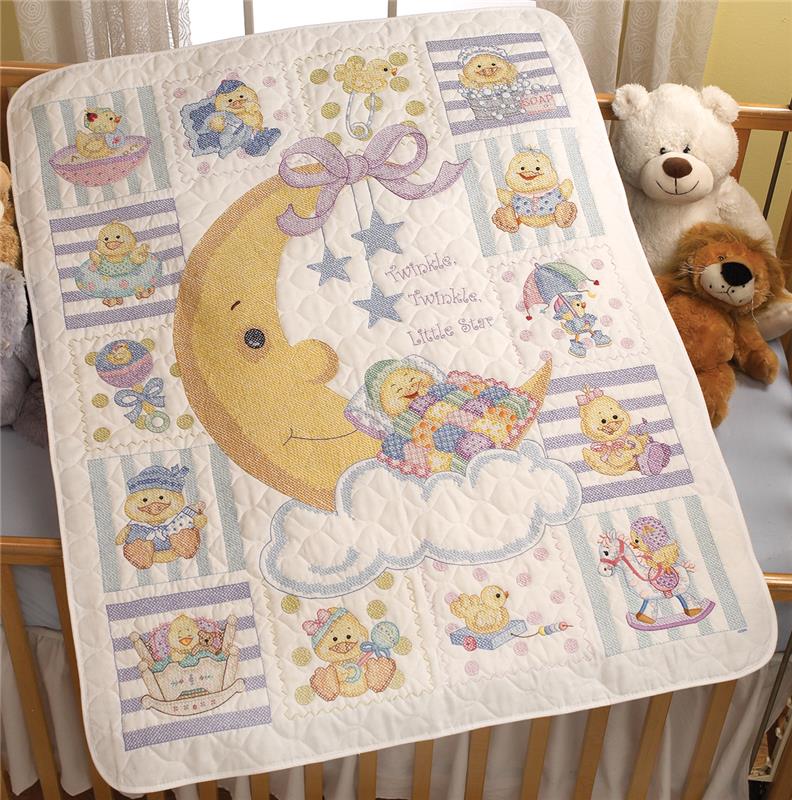 Twinkle twinkle little star crib stamped cross stitch kit Twinkle twinkle little star crib stamped cross stitch kit
