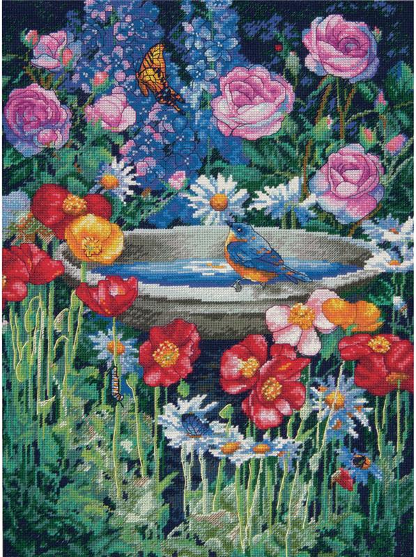 Garden Reflections (cross stitch kit)