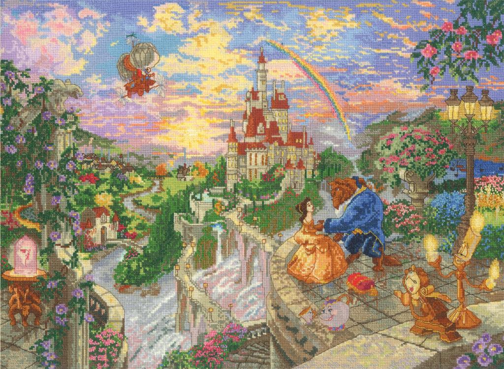Beauty and the Beast (cross stitch kit)