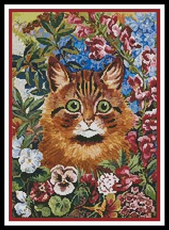 Artecy #11484 Cute Cat - Cross Stitch Pattern - NIP