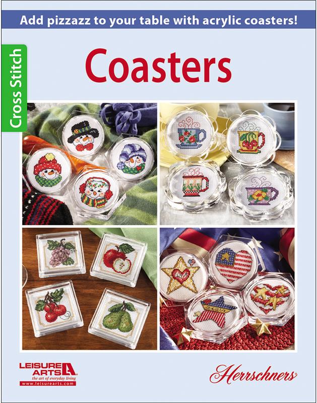 Coasters Cross Stitch Pattern at Everything Cross Stitch
