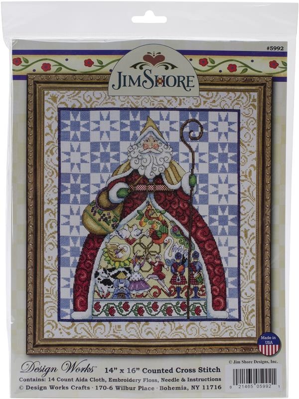 "12 Days by Jim Shore" Cross Stitch Kit