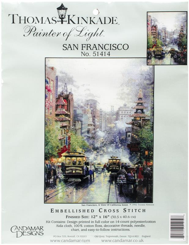 "San Francisco" Cross Stitch Kit