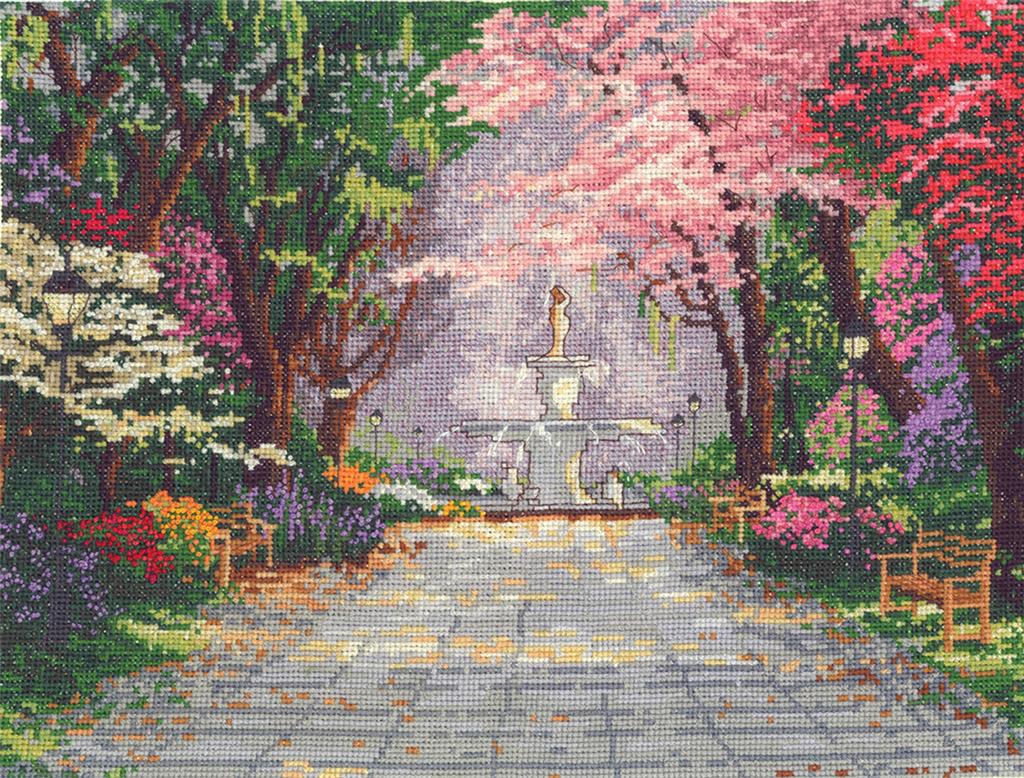 "Savannah Romance" Cross Stitch Kit