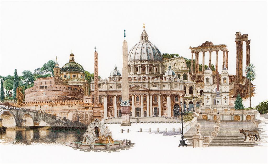 "Rome" Cross Stitch Kit at Everything Cross Stitch