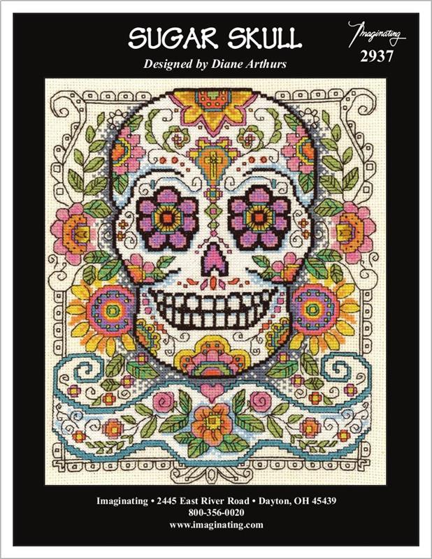 Sugar Skull Cross Stitch Pattern