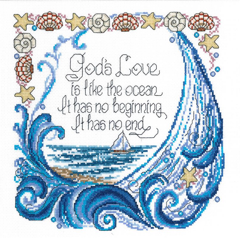 God s Love Cross Stitch Kit god-s-love-cross-stitch-kit