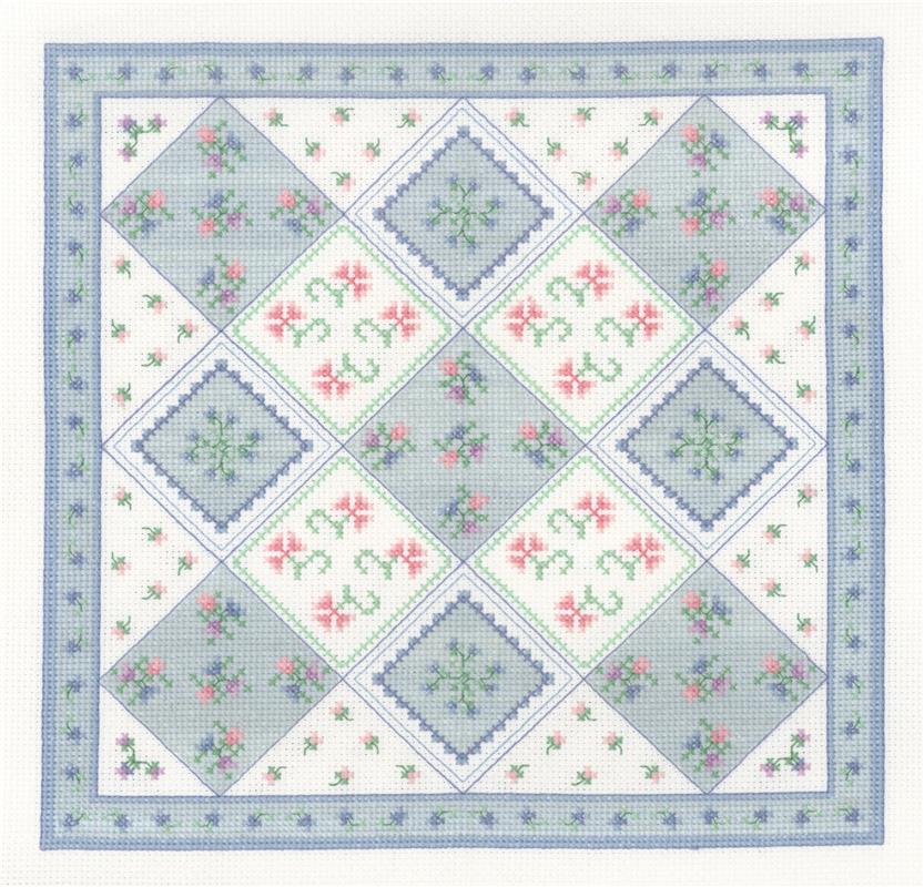 "Summer TIme Quilt" Cross Stitch Kit