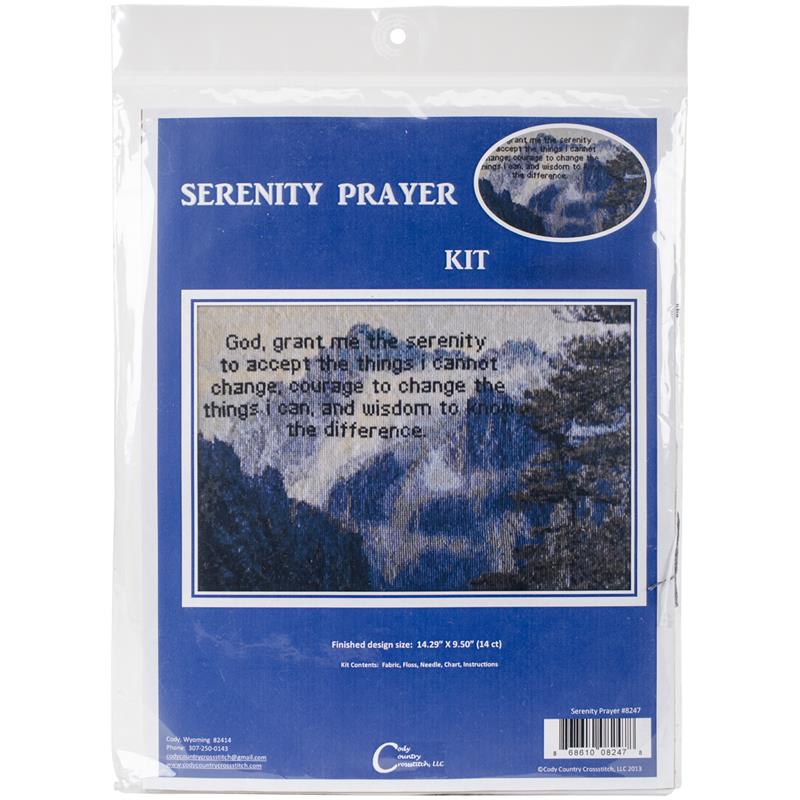 Serenity Prayer Cross Stitch Kit serenity-prayer-cross-stitch-kit