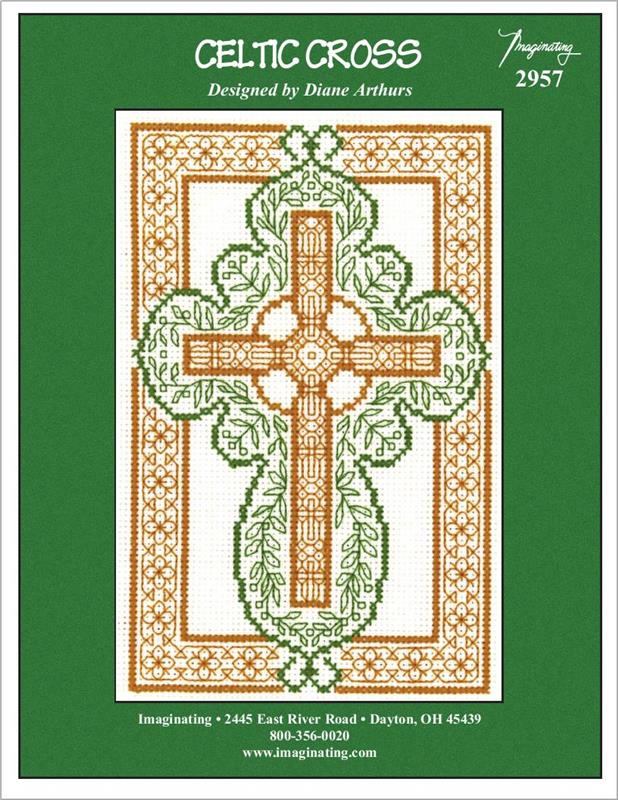 Celtic Cross Cross Stitch Pattern