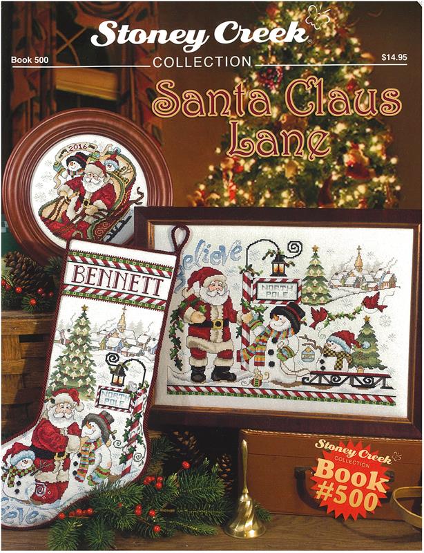Santa Claus Lane | Cross Stitch Pattern
