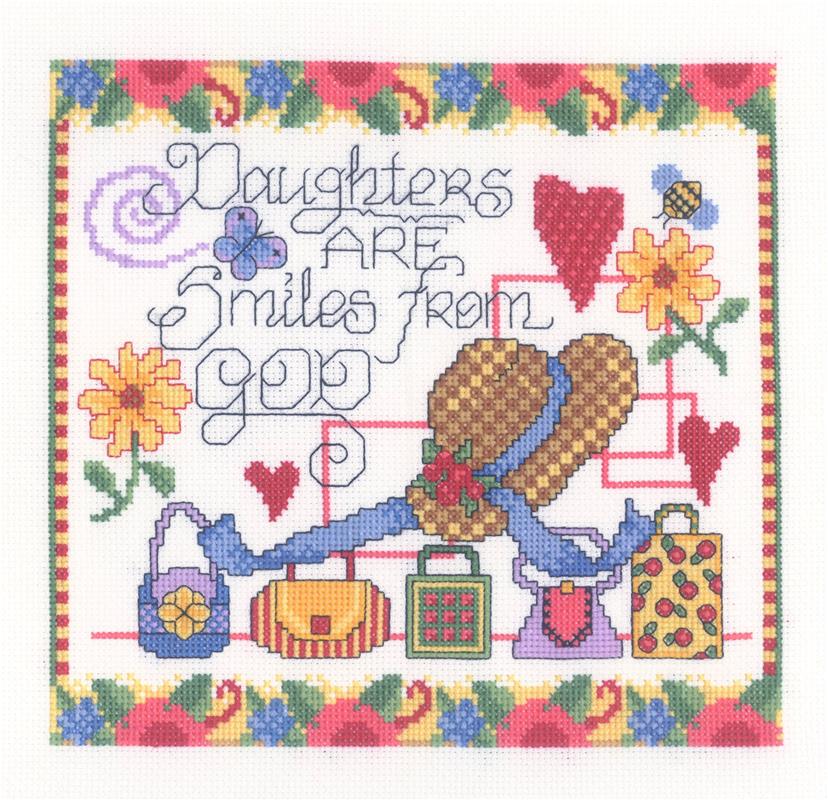 "Daughters" Cross Stitch Pattern