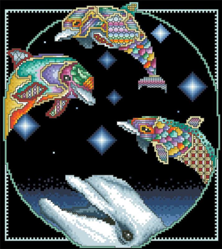 Dolphin Dreams Cross Stitch Pattern