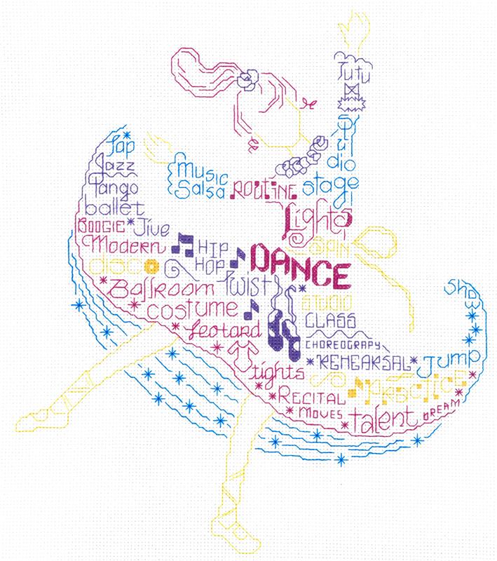 "Let's Dance" | Cross Stitch Pattern