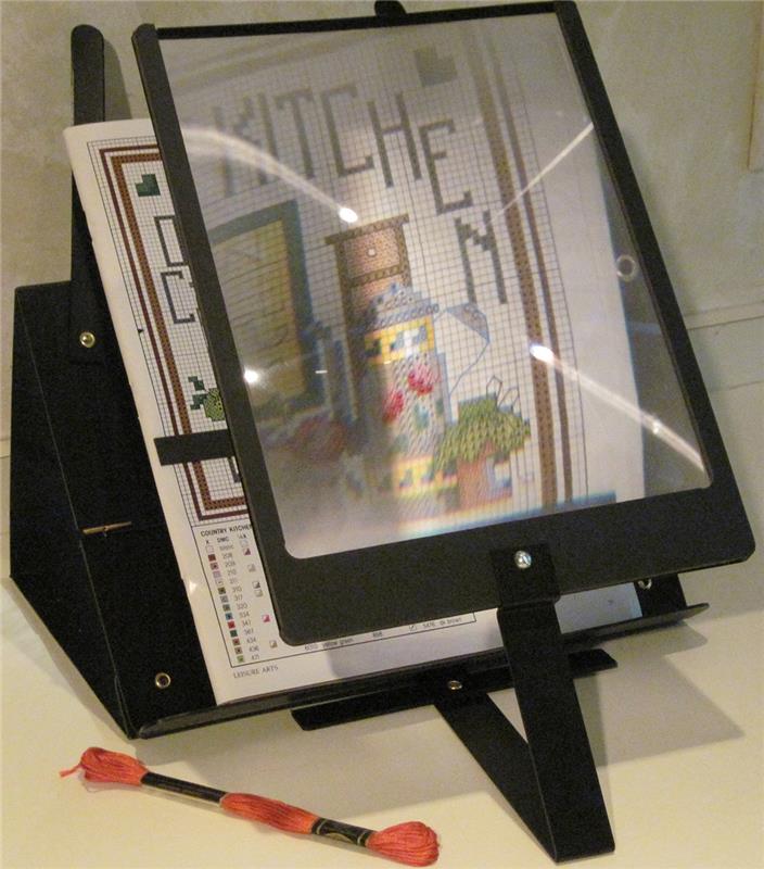 PROPIT HandsFree Page Magnifier & Stand Cross Stitch Item