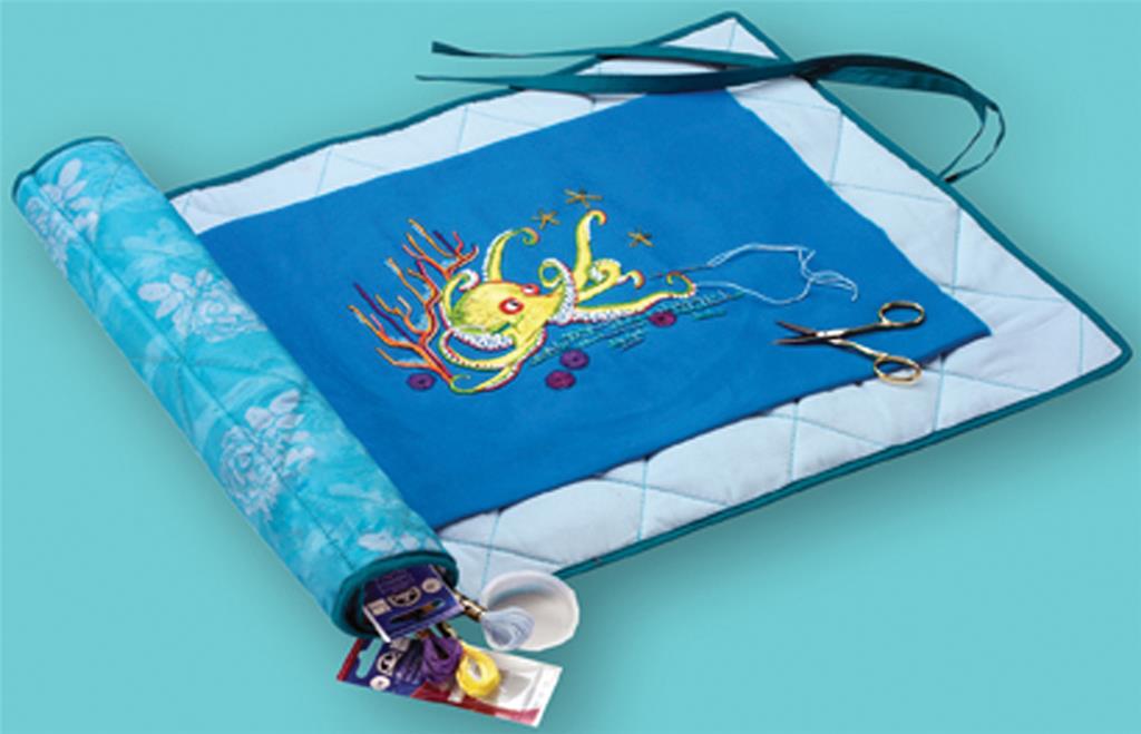 Needlework Project Keeper - Turquoise | Cross Stitch Item