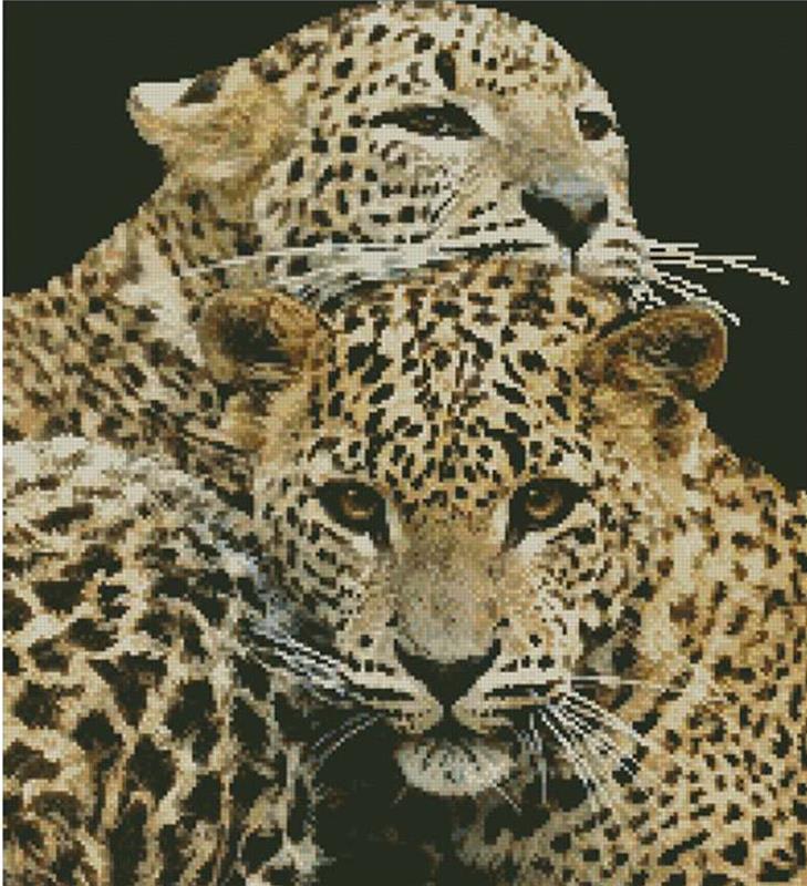 "Leopards" Cross Stitch Pattern