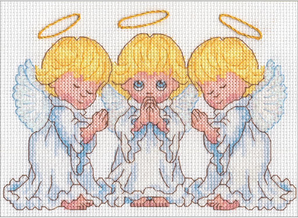 Little Angels Cross Stitch Kit at Everything Cross Stitch
