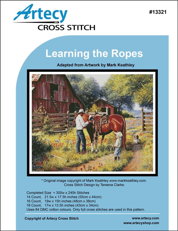 "Learning the Ropes" Cross Stitch Pattern