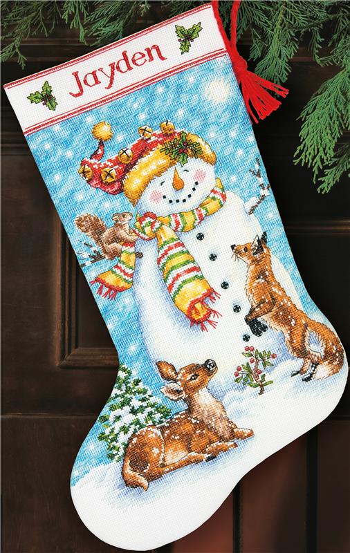  Counted Cross Stitch Christmas Stocking Patterns PDF