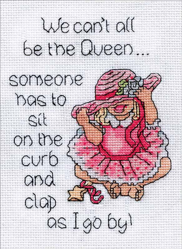 "The Queen" Cross Stitch Kit