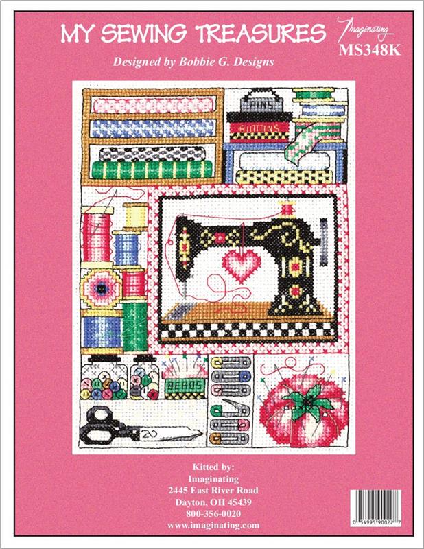"My Sewing Treasures" Cross Stitch Kit