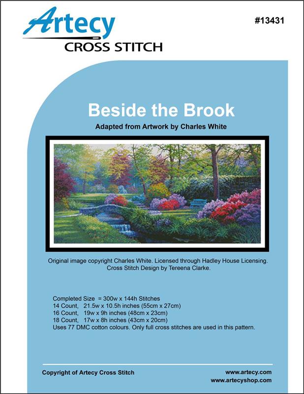 "Beside the Brook" Cross Stitch Pattern