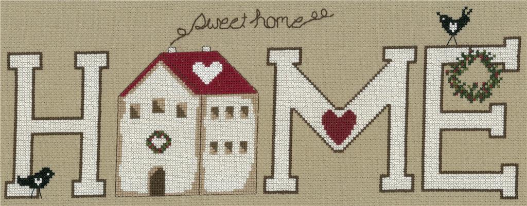 Home Sweet Home Cross Stitch Kit