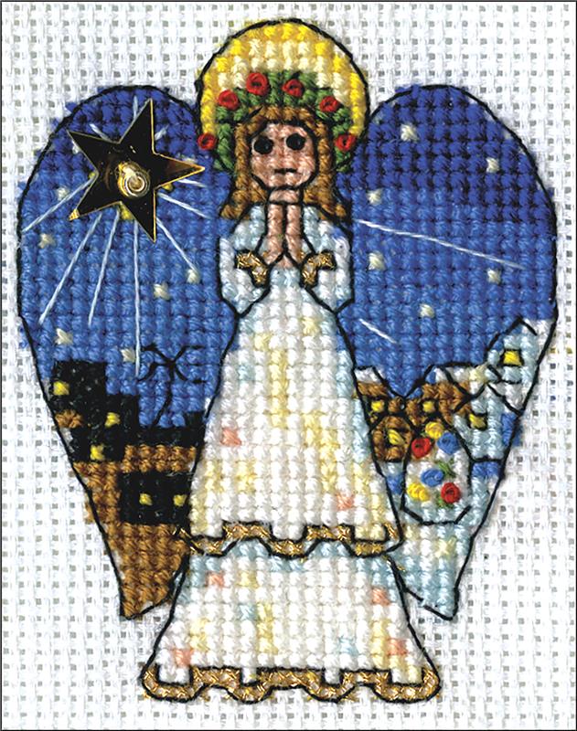 "Angel" Cross Stitch Kit at Everything Cross Stitch