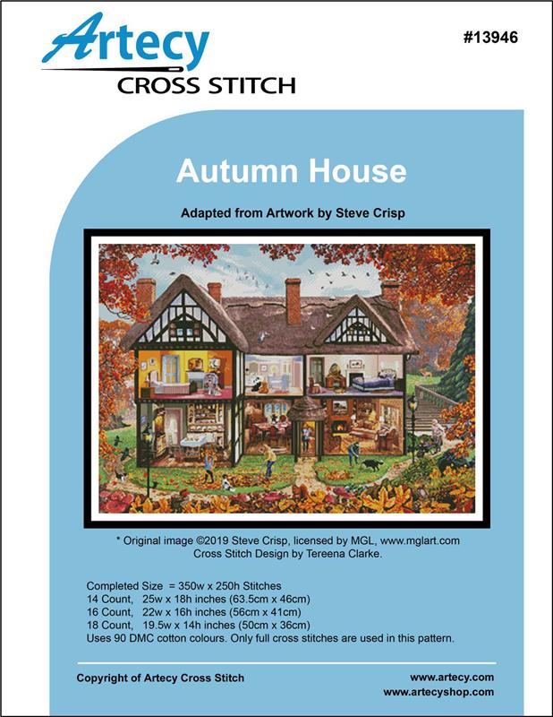 "Autumn House" | Cross Stitch Pattern