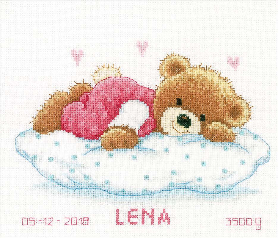 teddy bear cross stitch kits