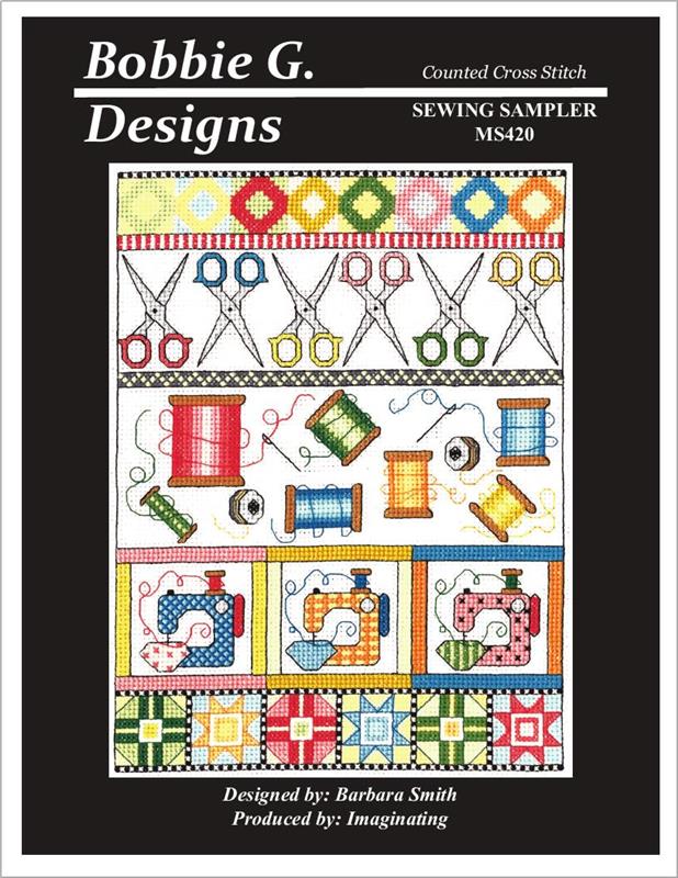 "Sewing Sampler" Cross Stitch Pattern