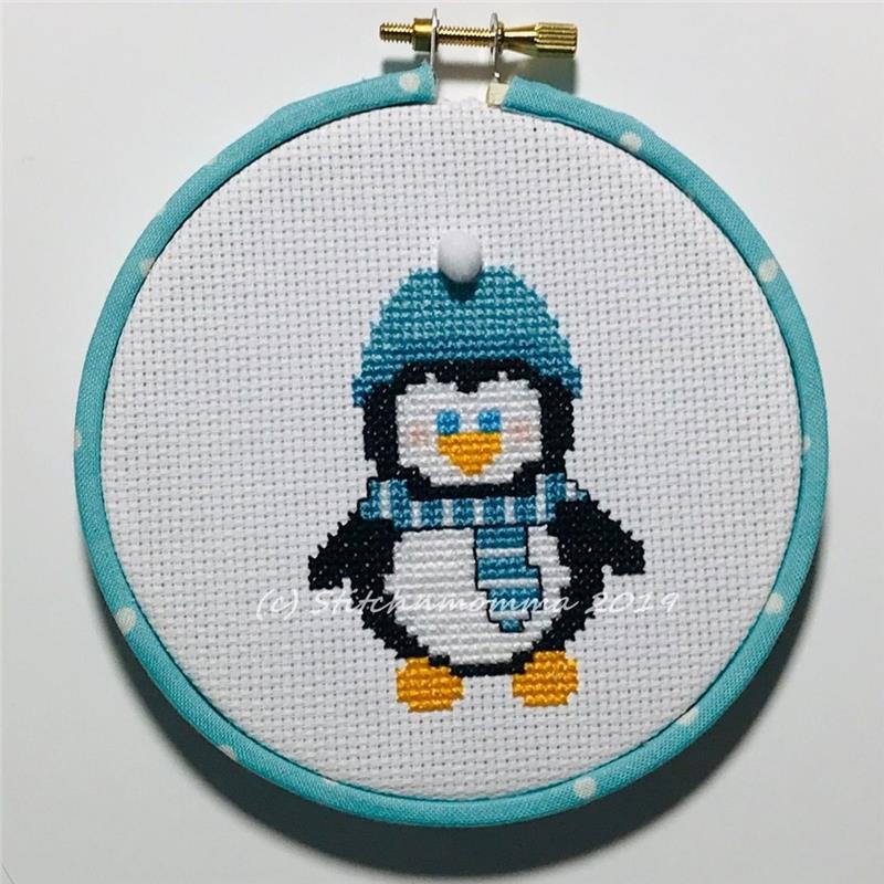 "Magnificent Minis - Penguin" | Cross Stitch Pattern