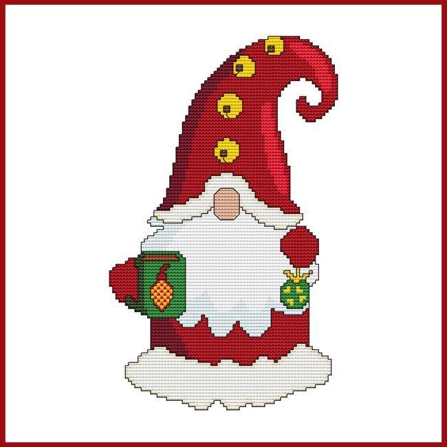 santa-gnome-with-mug-ornament