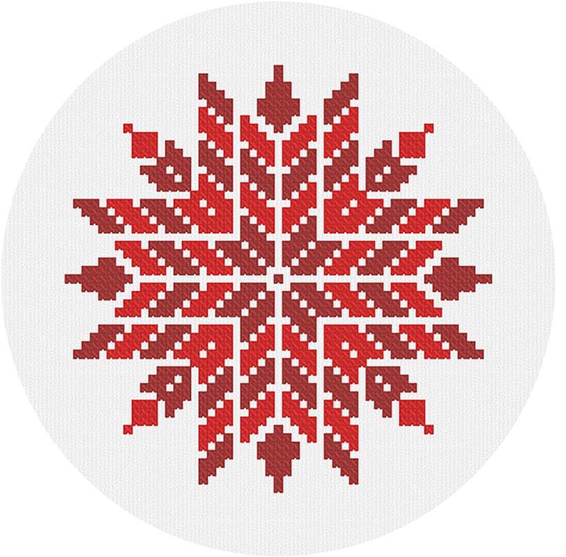 Red Star | Cross Stitch Pattern at Everything Cross Stitch